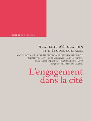 cover image of L'engagement dans la cité